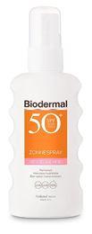 Biodermal Zonnespray SPF50+ gevoelige huid