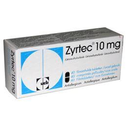 Zyrtec 10mg 10tb