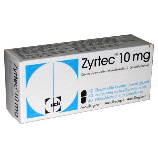 Zyrtec 10mg 10tb