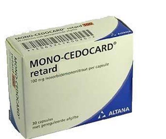 Mono Cedocard Retard 50mg 30caps