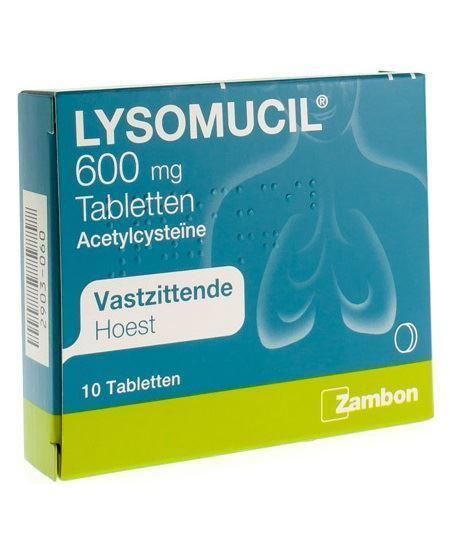 Lysomucil 600mg 10tb