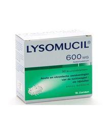 Lysomucil 600mg Bruistabletten 30tb