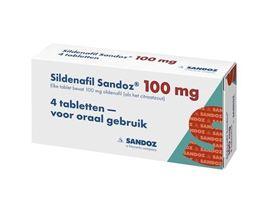 Sandoz Sildenafil 100mg 4tb