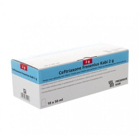 Ceftriaxon Fresenius Kabi Injpdr Flacon 2g 10st