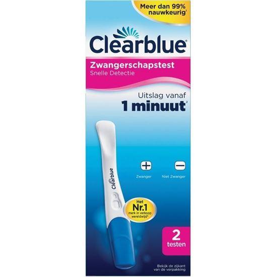 Clearblue Snelle Detectie Zwangerschapstest 2st