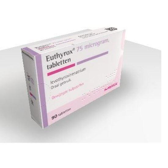 Afbeelding van Euthyrox 0,075mg 90tb