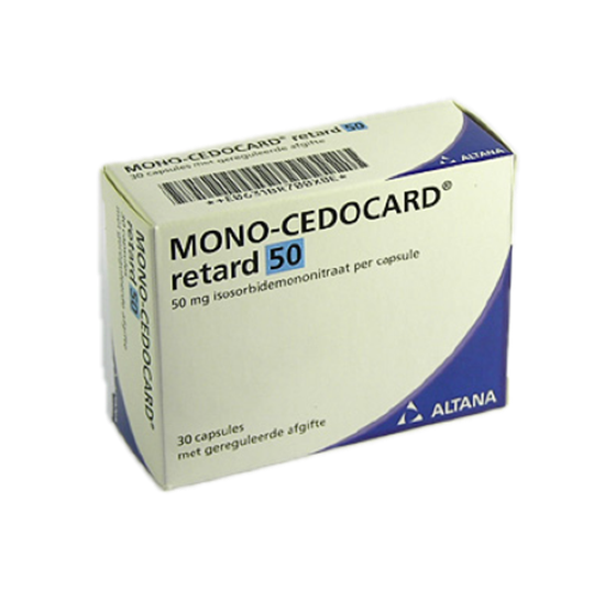 Mono Cedocard Retard 25mg 30caps