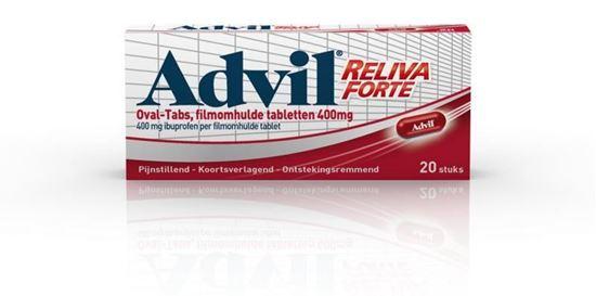 Afbeelding van Advil Ovaal 400mg 20tb