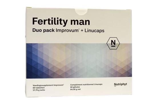 Afbeelding van Nutriphyt Fertility Man Duo 2 x 60 capsules