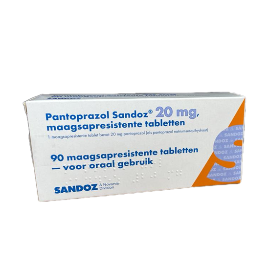 Pantoprazol Sandoz 20mg 90tb