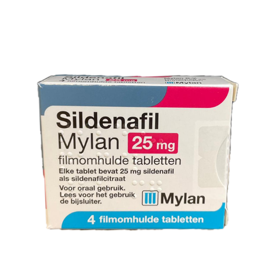 Sildenafil Mylan 25mg 4tb