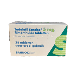 Tadalafil Sandoz 5mg 28tb