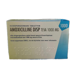 Amoxicilline Sandoz Disper 1000mg 10tb