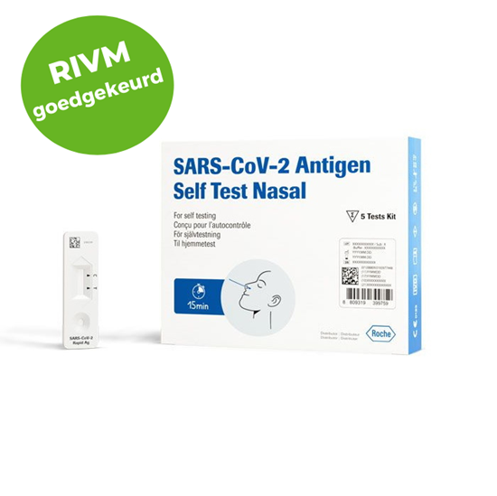 Roche Covid-19 sneltest (antigeen) 5st