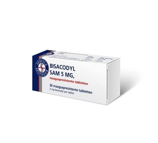 Afbeelding van SAM bisacodyl 5mg 30tb