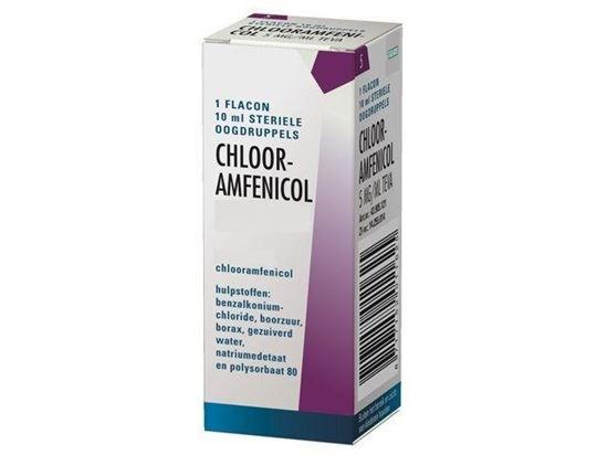 Chlooramfenicol Teva 0,5% oogdruppels 10ml