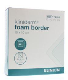 Kliniderm Foam silicone border 10 x 10 cm