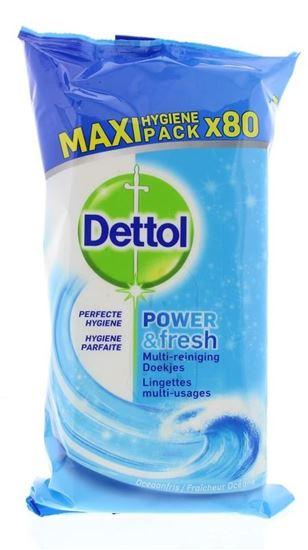 Dettol Power & fresh wipes ocean