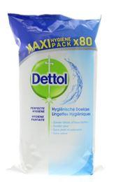 Dettol Hygienische Schoonmaakdoekjes 80st