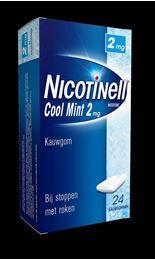 Nicotinell kauwgom Cool Mint 2mg 24st