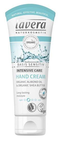 Lavera Basis sensitive hand cream tube 75ml