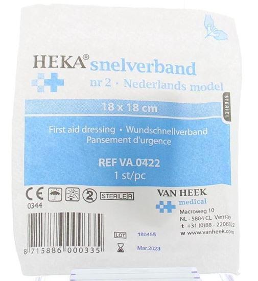 Heka SNELVERBAND NR 2 18x18CM