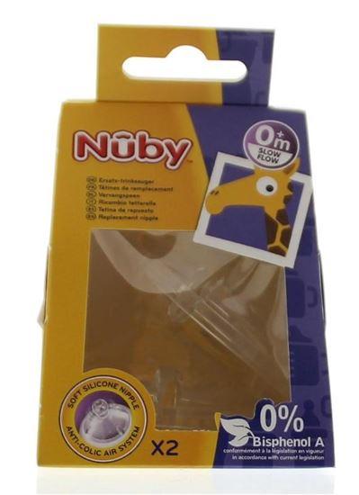 Nuby Replacement nipple slow flow