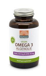 Mattisson Vegan omega-3 algenolie DHA 210 mg EPA 70 mg 120 Vegetarische capsules