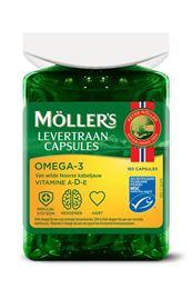 Mollers Omega-3 levertraancaps 160 Capsules