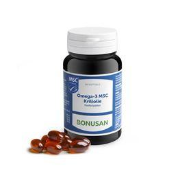 Bonusan Omega 3 MSC krillolie 60 Softgels