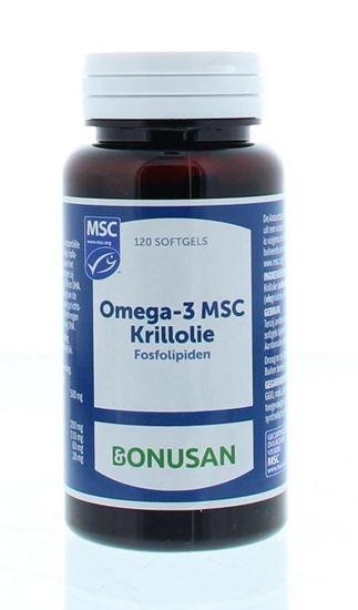 Bonusan Omega 3 MSC krillolie 120 Softgels