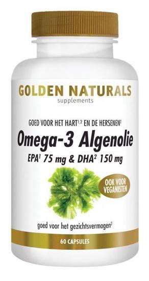 Golden Naturals Omega-3 algenolie liquid capsules 60 Capsules