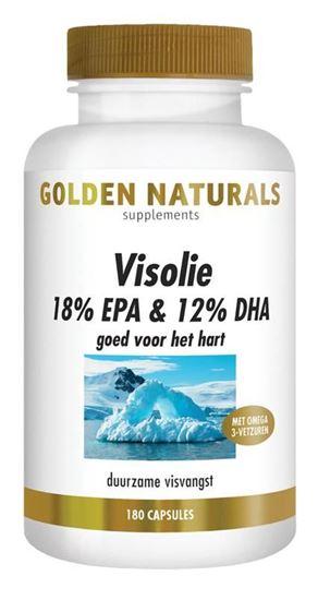 Golden Naturals Visolie 18% EPA 12% DHA 180 Softgels