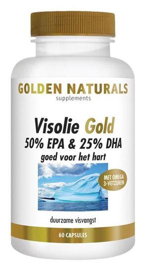 Golden Naturals Visolie Gold 50% EPA en 25% DHA 60 Softgels