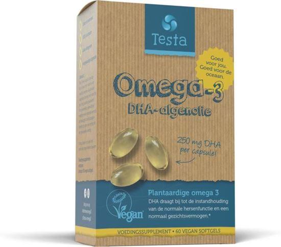 Testa Omega 3 algenolie 250 mg DHA vegan NL 60 Vegetarische capsules