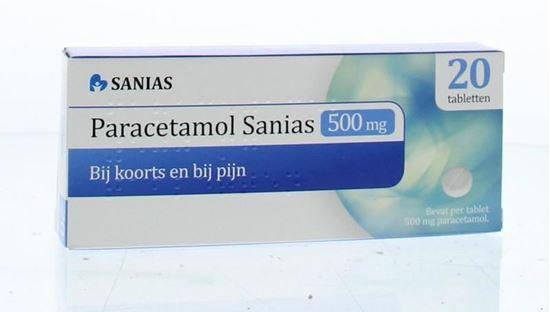 Sanias Paracetamol 500 mg 20 Stuks