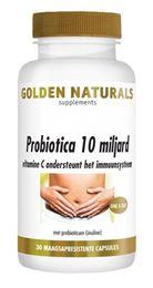 Golden Naturals Probiotica 10 miljard 30 Vegetarische capsules