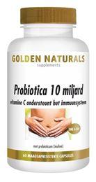 Golden Naturals Probiotica 10 miljard 60 Vegetarische capsules