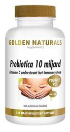 Golden Naturals Probiotica 10 miljard 180 Vegetarische capsules