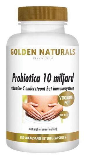 Golden Naturals Probiotica 10 miljard 180 Vegetarische capsules