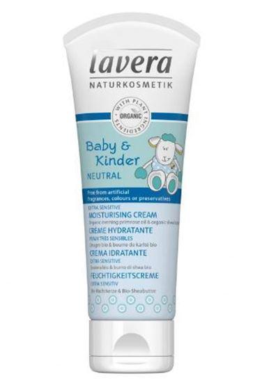 Lavera Baby & kinder hydraterende creme EN-FR-IT-DE 75 Milliliter