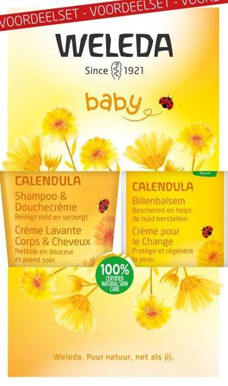 Weleda Calendula baby billenbalsem voordeelset 1 Set