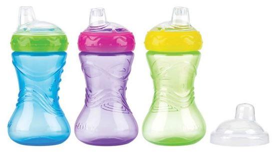 Nuby Easy grip antilekbeker 6+ maanden 300 Milliliter