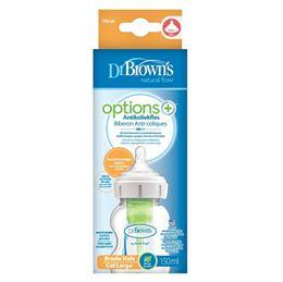 Dr Brown's Options+ brede halsfles 150 ml 1 Stuks