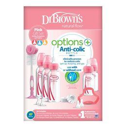 Dr Brown's Giftset standaard fles roze 1 Set