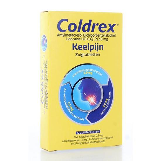 Coldrex Keeltablet zuigtablet 12 Zuigtabletten