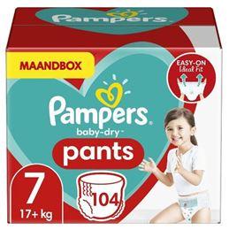 Pampers Baby dry pants maat 7 104 Stuks