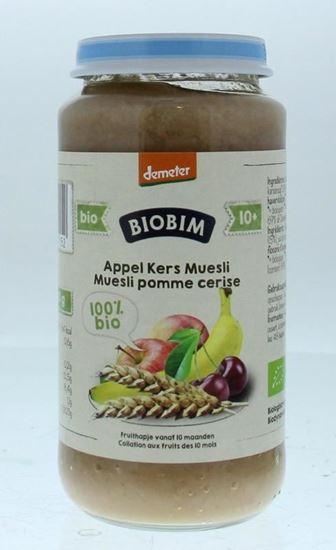 Biobim Muesli appel kers 10+ maanden demeter bio 250 Gram