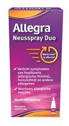 Allegra Neusspray duo 15 Milliliter