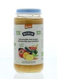 Biobim Ratatouille linzen 10+ maanden demeter bio 250 Gram